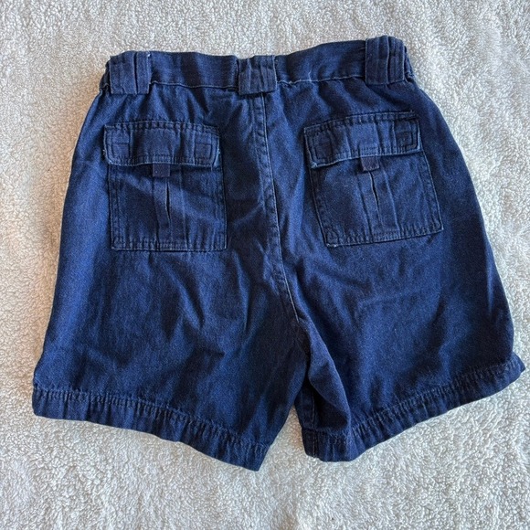 Great Northwest Clothing Company Denim Cargo Shorts Blue Cotton Utility size 32 - Picture 2 of 9
